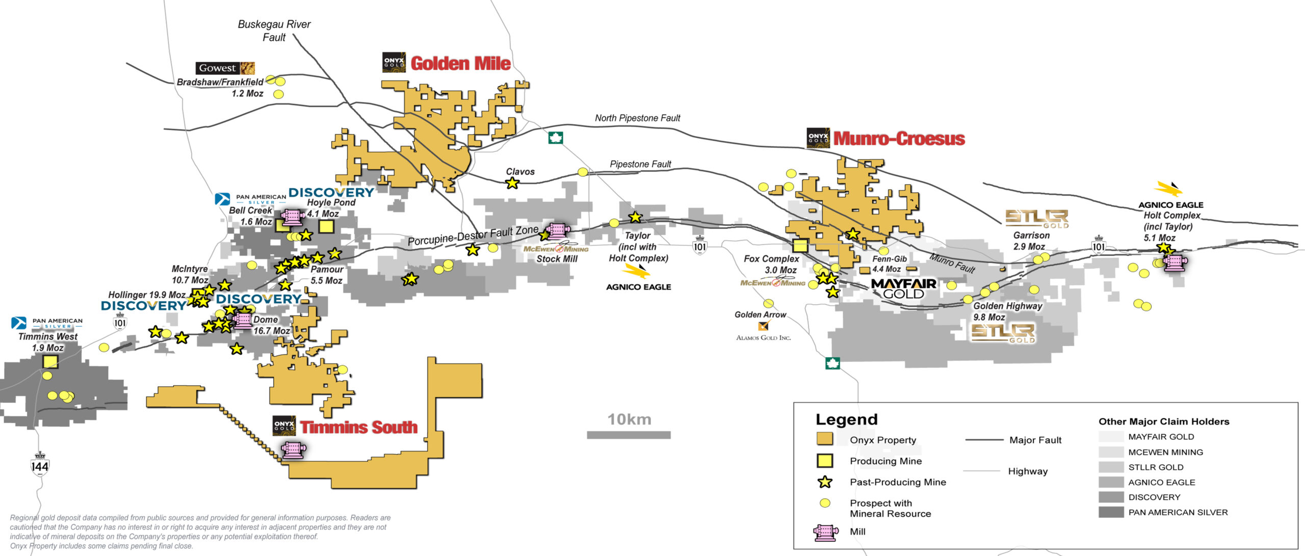 Timmins Map