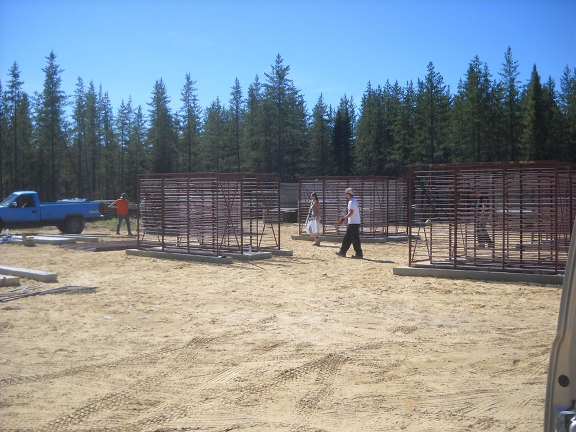 Core Racks At Munro Croeses Property